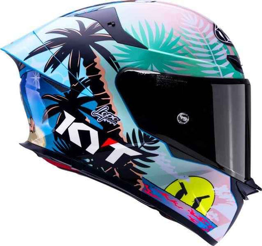 KYT TT Revo Riccardo Rossi BCN Gloss Helmet