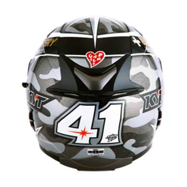 KYT Vendetta 2 Aleix Espargaro Replica Grey Gloss Helmet