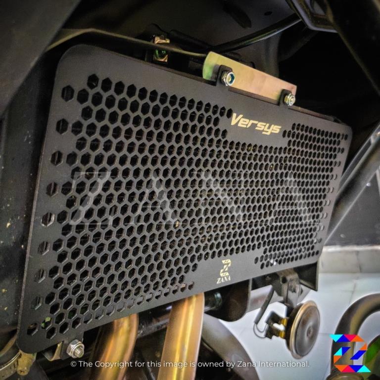 Kawasaki Radiator Guard (Grill) Black - ZI-6013