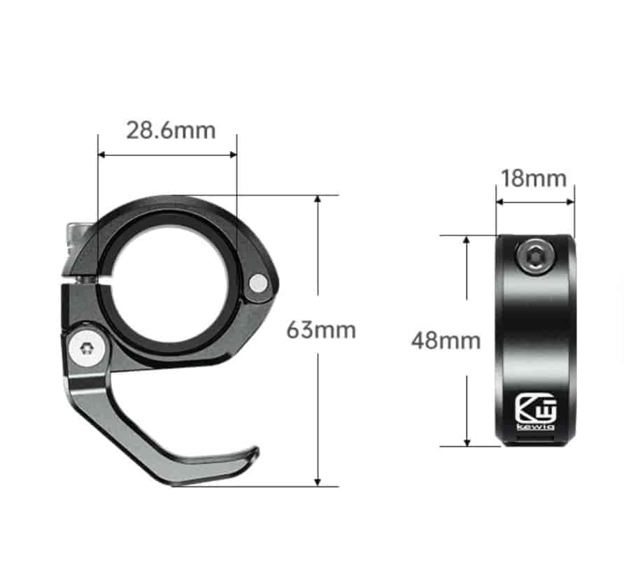 Kewig Handlebar Luggage Hook - KWG-CBK-2