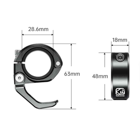 Kewig Handlebar Luggage Hook - KWG-CBK-2