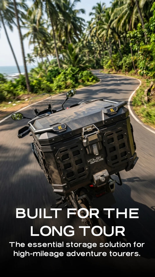 Kolga Bros Adventure Pro Moto Trunk Customisable Terra Lock (KBMT-11)