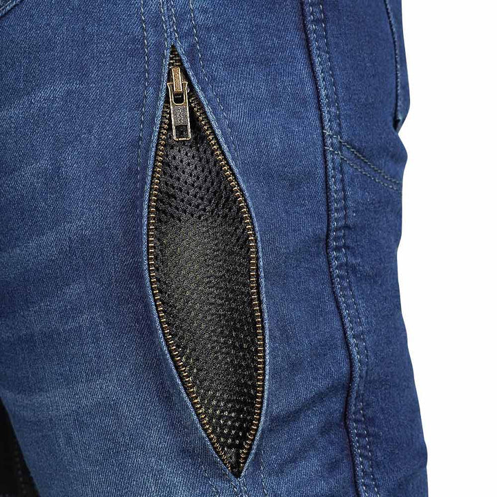 Korda Men's Heavy-Duty Riding Jeans - Blue