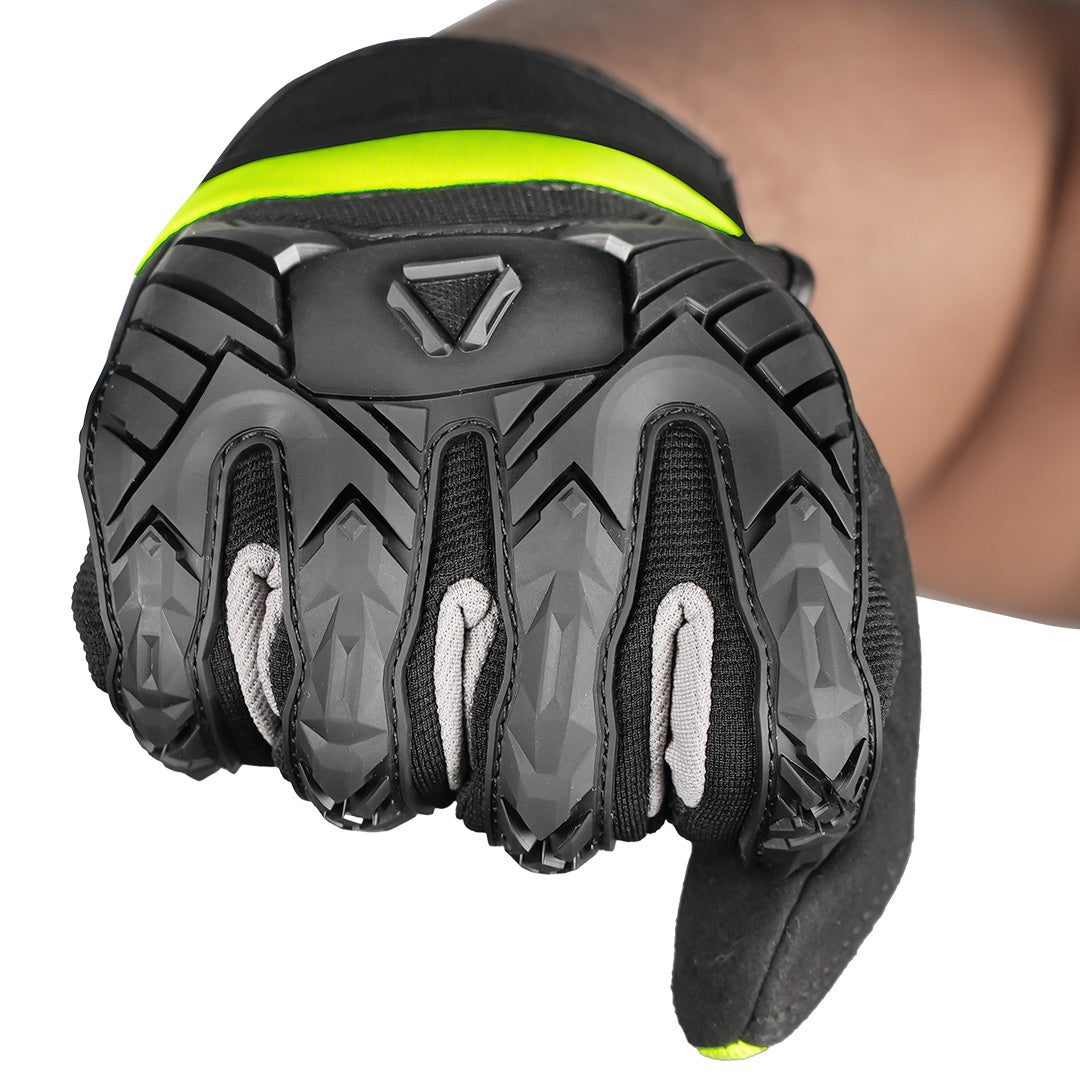 Korda Droid Riding Gloves With Super Fabric - Black