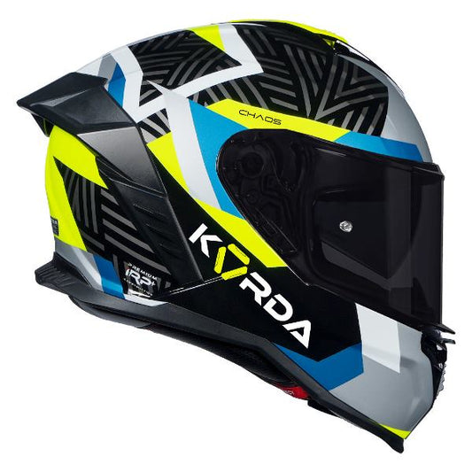 Korda Shockwave Chaos Helmet (Gloss Fluorescent Yellow)