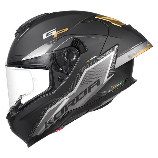 Korda Sonic GP Rapide Matt Gold Full Face - Helmet
