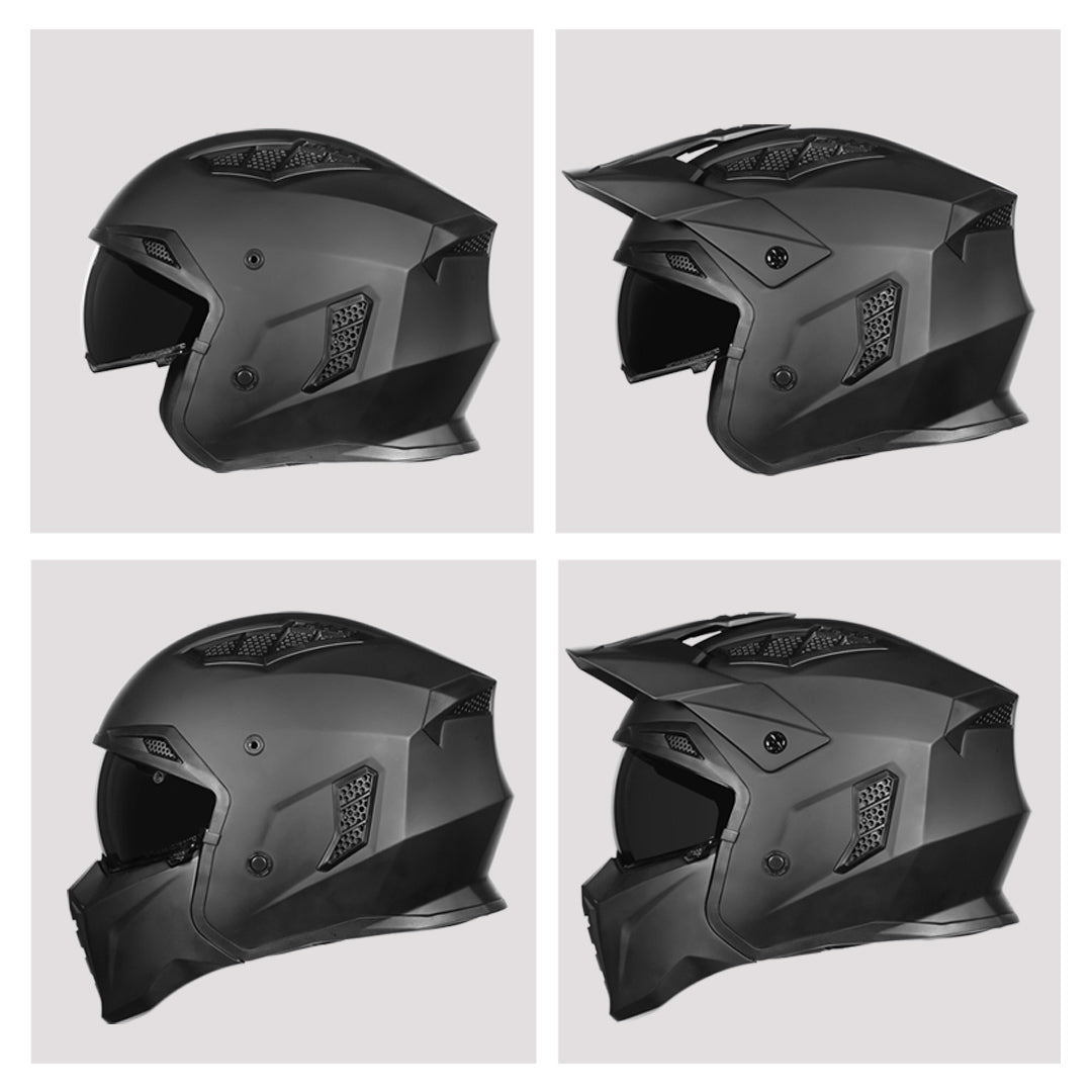 Korda StormTrooper Modular Solid Helmet (Olive Green)