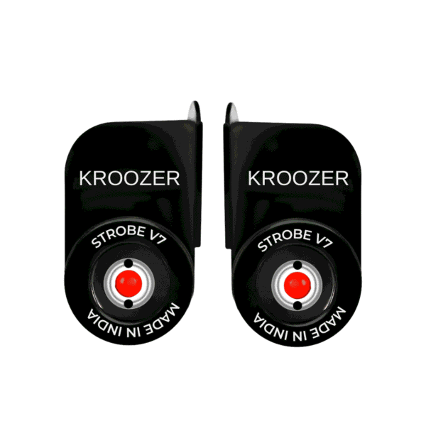 Kroozer Strobe Lights for motorcycles - V7.0 Pro with Brake Mode