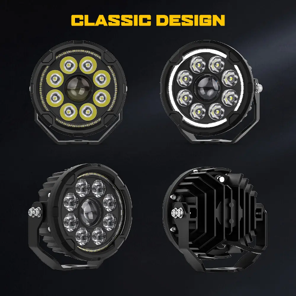 LBC Moto P200S Spot Beam Light 110W with Switch and Relay with 1 Year Warranty