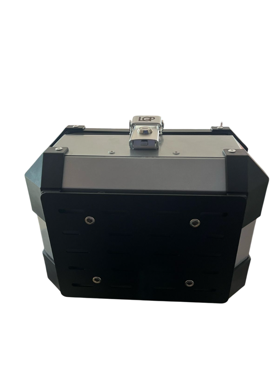 LGP 15 Litre aluminium Top Box LGP Ideal of daily commutes Short tour Silver Compatible For All Motorcycles