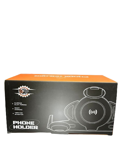 LGP Alpha Mount Handlebar Premium Mobile Holder Without Charger Ideal For Maps And Navigation ( Black )-LGP1140