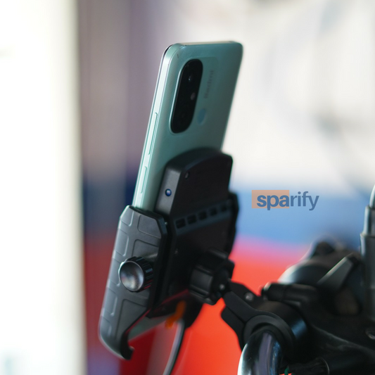 LGP Mb1 Jaw-grip Waterproof Bike/Motorcycle/Scooter Mobile Phone Holder Mount With Fast Usb 3.0 Charger, Ideal For Maps And Gps Navigation (Black)-M8-LGP02