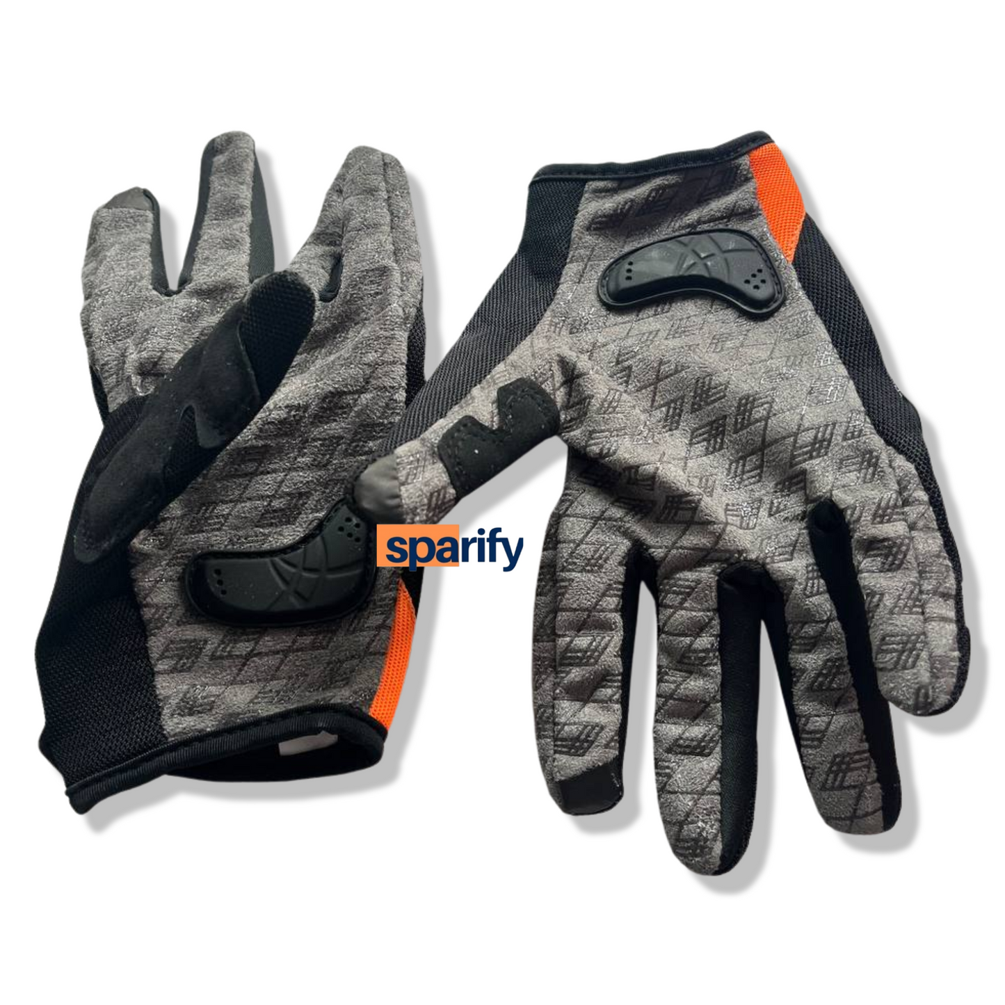 LGP motocross riding gloves Black (Orange)-GLV1109
