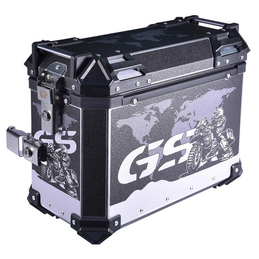 LGP Pannier Box 38L Black GS Sticker - LGPT0045