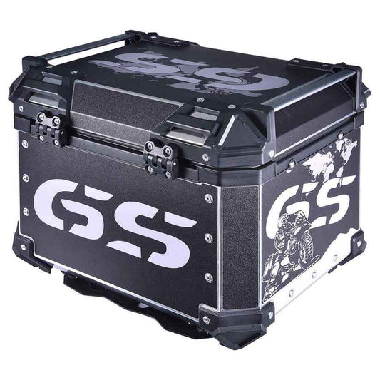 LGP Top Box 45L Black GS With Backrest - LGPT0065