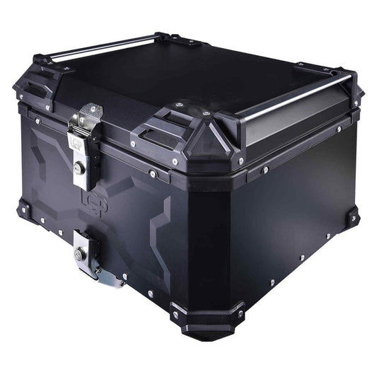 LGP Top Box 55L Black Type X With Backrest - LGPT0033