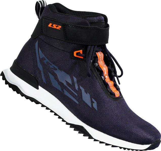 LS2 Acrux Motocycle Shoes - BlueOrange
