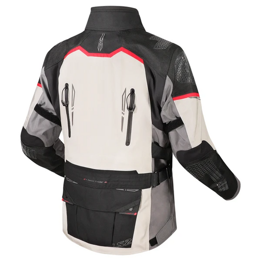 LS2 Apollo Jacket Grey Black Red