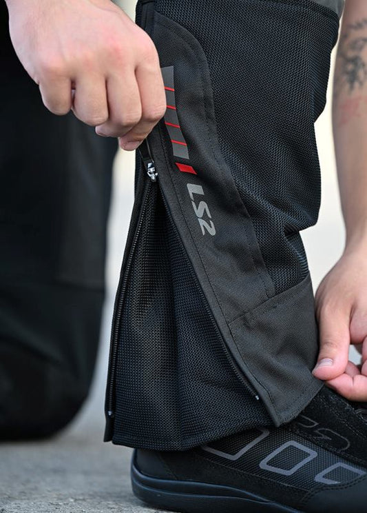 LS2 Como Air Man Pant Black Dark Grey