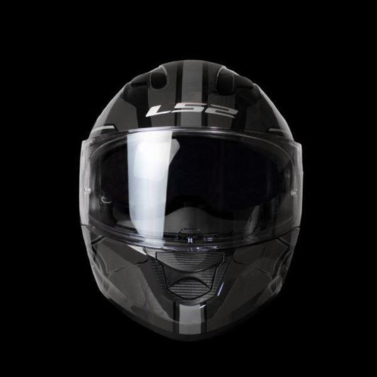 LS2 FF320 Stream Evo Zuko Black Grey Gloss Helmet