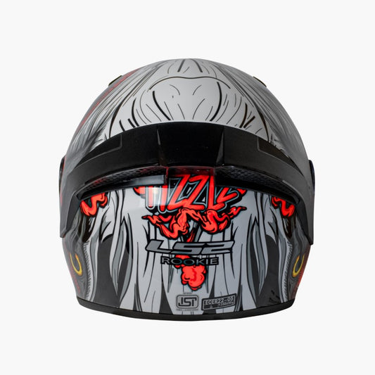 LS2 FF352 Rookie Fizzle Black Red - Helmet - Riders Junction