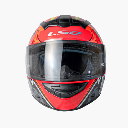 LS2 FF352 Rookie Hipst Red - Helmet - Riders Junction