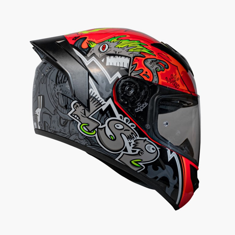 ls2 full face premium helmet ff352 LS2 FF352 Rookie Hipst Matt Red - Helmet