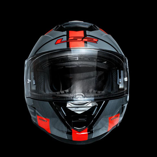 LS2 FF800 Storm II Epic Black Red Helmet - Riders Junction