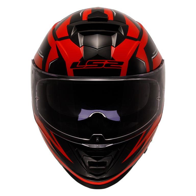 LS2 FF800 Storm Ii Atomik Black Red Helmet