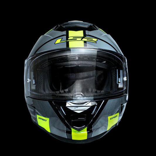 LS2 FF800 Storm Ii Epic Black Yellow Helmet