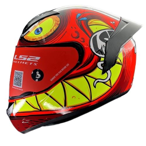 LS2 FF352 Rookie Rampage Fluo Orange Helmet