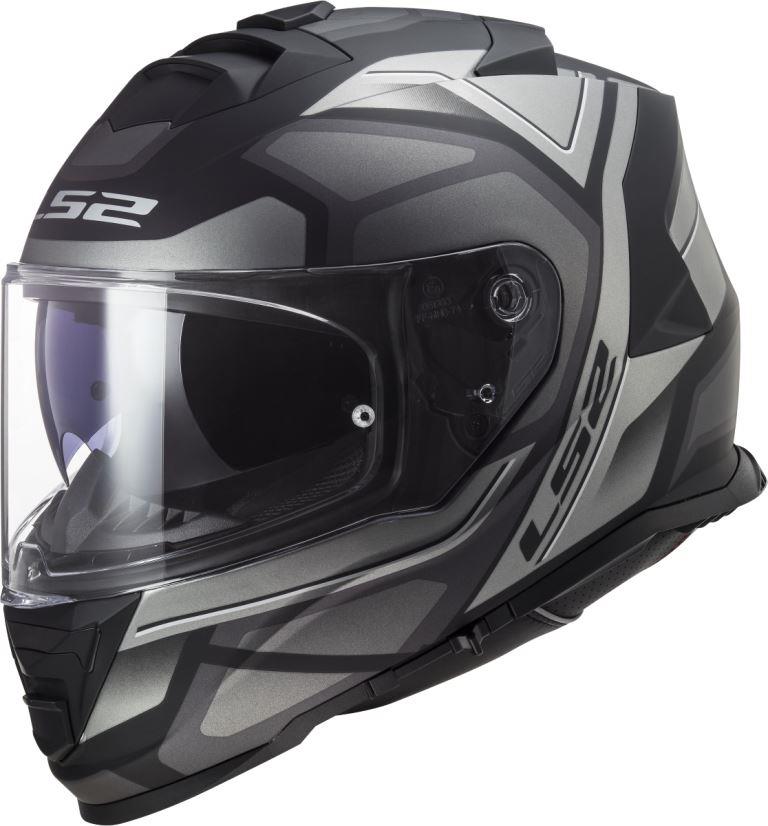 LS2 FF800 Storm II Faster Matt Titanium Helmet