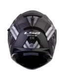 LS2 FF320 Stream Evo Reflex Black Silver D-ring Helmet - Riders Junction