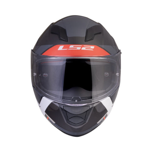 LS2 FF320 Stream Evo Xplorer Matt White Black Helmet - Riders Junction