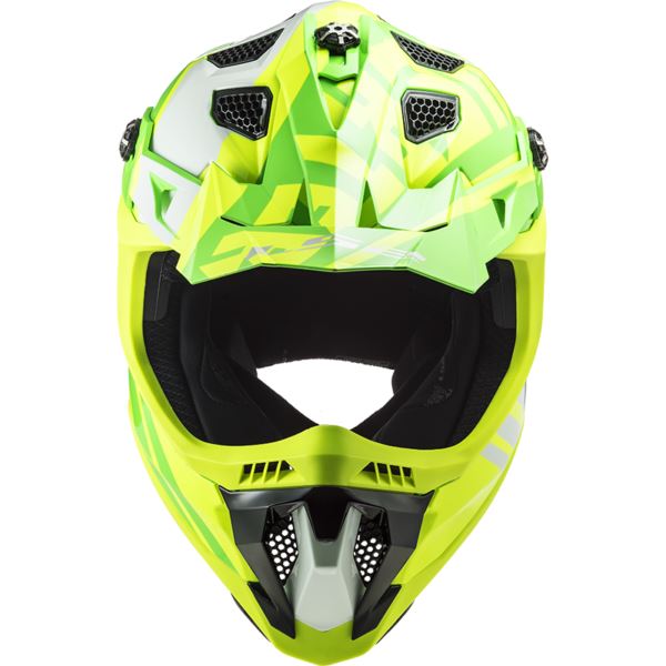 LS2 Helmets Subverter Evo Gammax Matt H-v Yellow Green - MX700