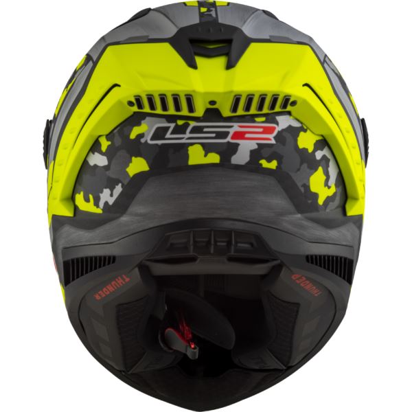 LS2 Helmets Thunder C Space H-v Yellow Grey-06 - FF805