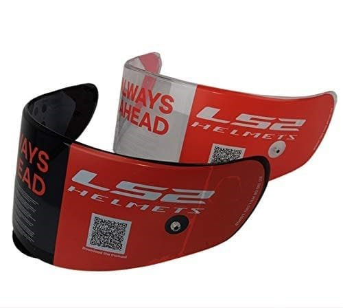 LS2 Spare Iridium Silver Visor For FF397 Helmets