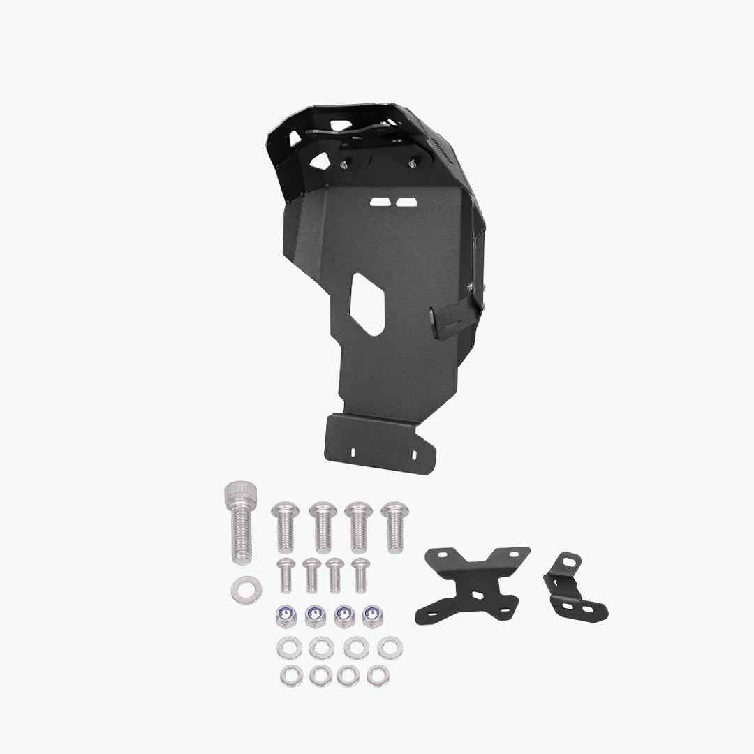 Legundary Custom BMW F900 GS Vambrace Bash Plate Black - ENG24044
