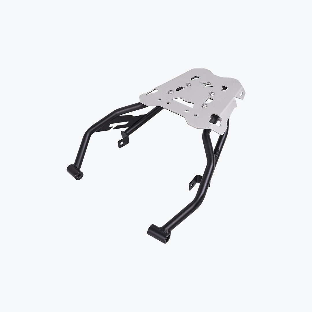 Legundary Custom Hero Xpulse 210 Gopher Luggage Carrier Black and Silver - CAR21253