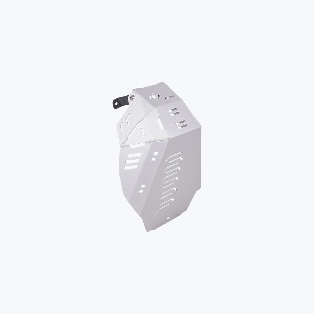 Legundary Custom Hero Xpulse 210 Vambrace Bash Plate Silver - ENG21246