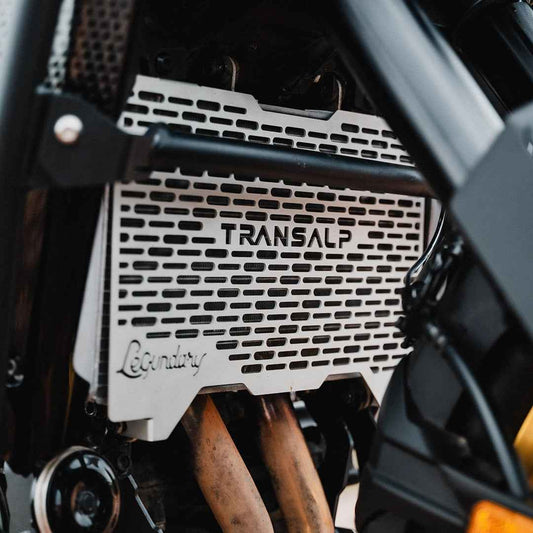 Legundary Custom Honda Transalp 750 Vector Radiator Grill Silver - RAG24029