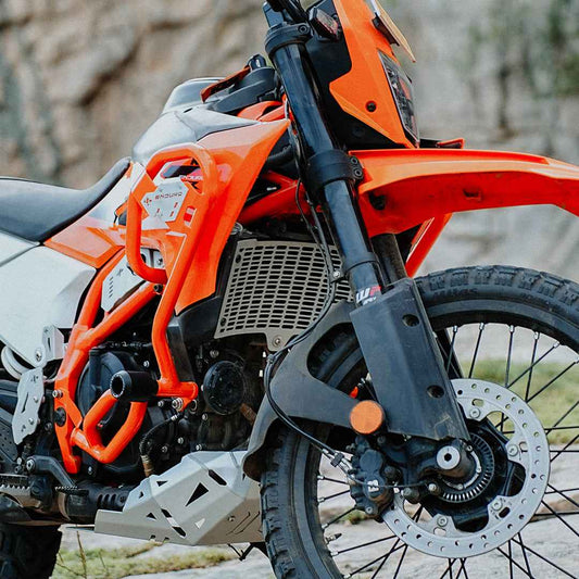 Legundary Custom KTM 390 Enduro R Vector Radiator Grill Silver - RAG22266
