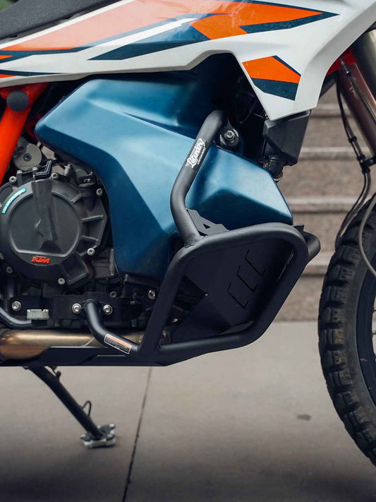 Legundary Custom KTM ADV 890 Bellator Lower Crash Guard Black - CRA20579
