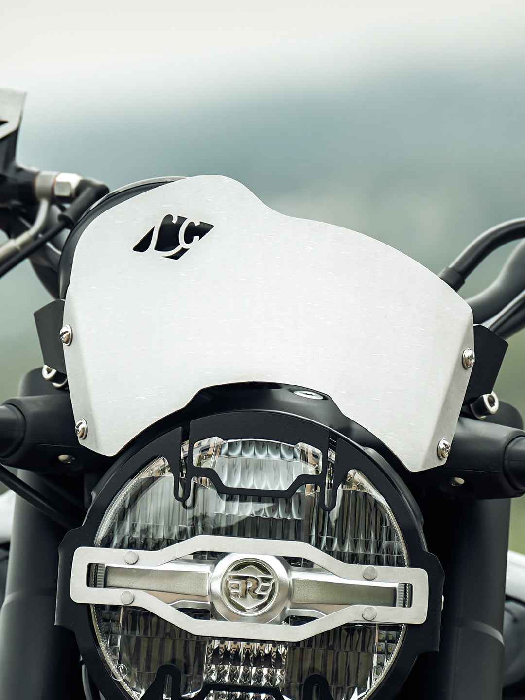 Legundary Custom RE Guerrilla 450 Zephyr Metal Visor - VIS17873
