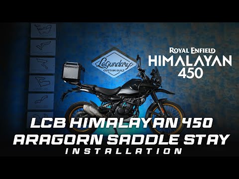 Legundary Custom RE Himalayan 450 Aragorn Saddle Stay - SAD13610