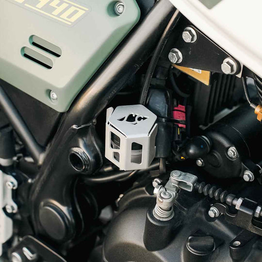 Legundary Custom Scram 440 Casque Rear Oil Cap Silver - CAP26472
