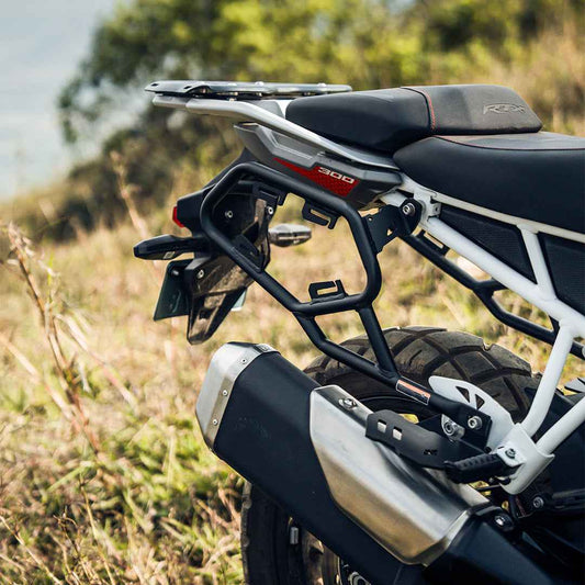 Legundary Custom TVS Apache RTX 300 Aviator Saddlestay - SAD25813
