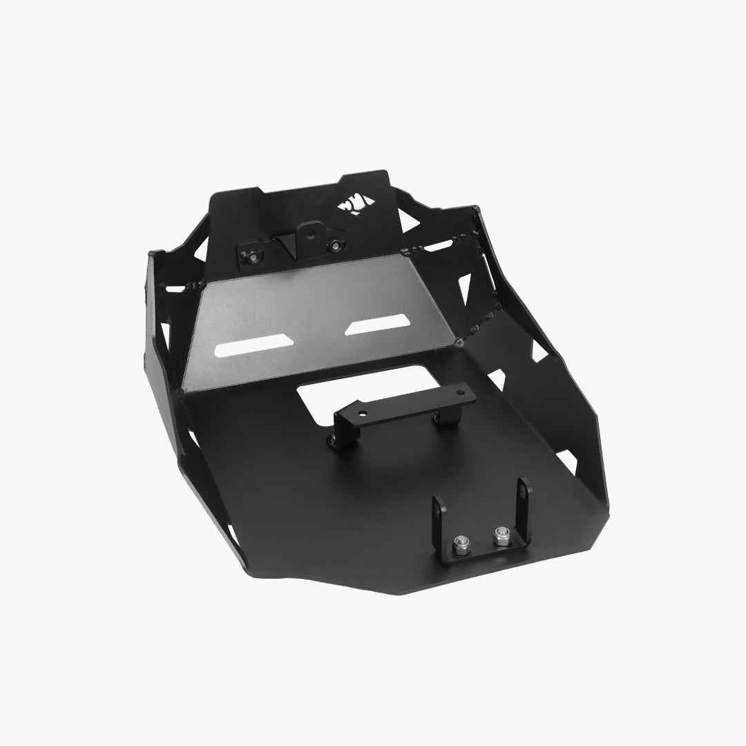 Legundary Custom TVS Apache RTX 300 Vambrace Bashplate Black Aluminium - ENG25819