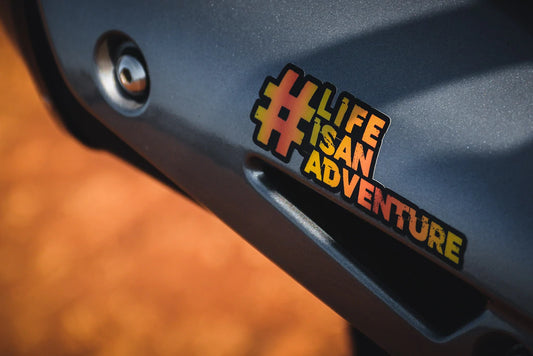 Life is an Adventure Sticker - Wander Looms - Riders Junction
