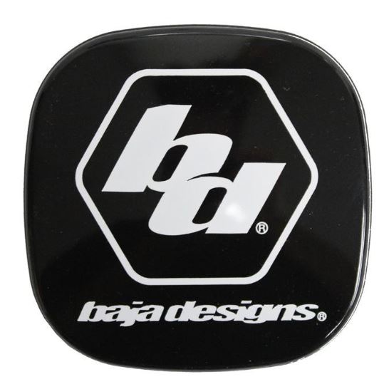 Light Covers – XL Series Square 1n (single PC) – Black – Baja Designs – 668003